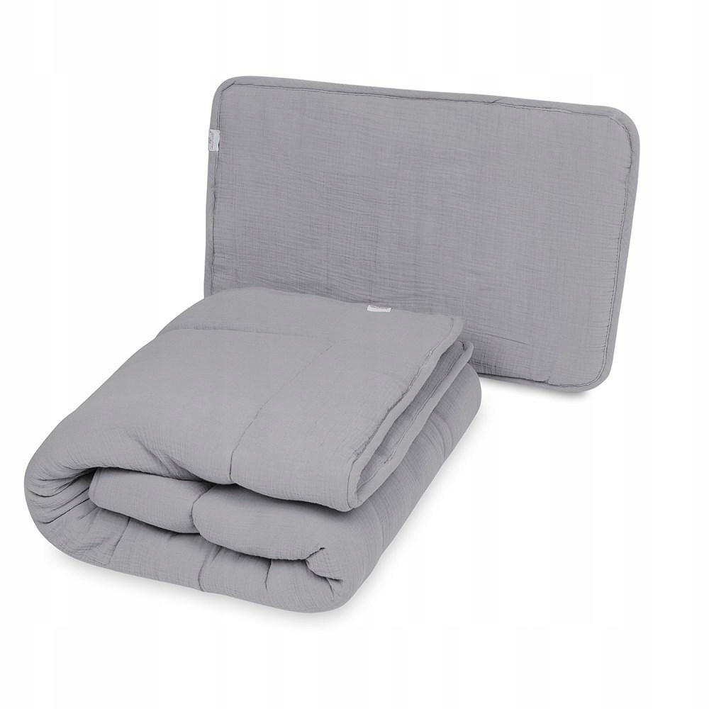 Komplet Kołdra 100 x 135 + 40 x 60 Muslin – Komfortowy wybór dla Twojego malucha