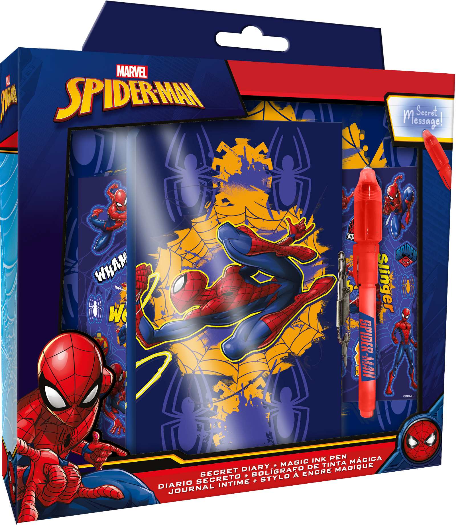 Atrakcyjny design z motywem Spidermana