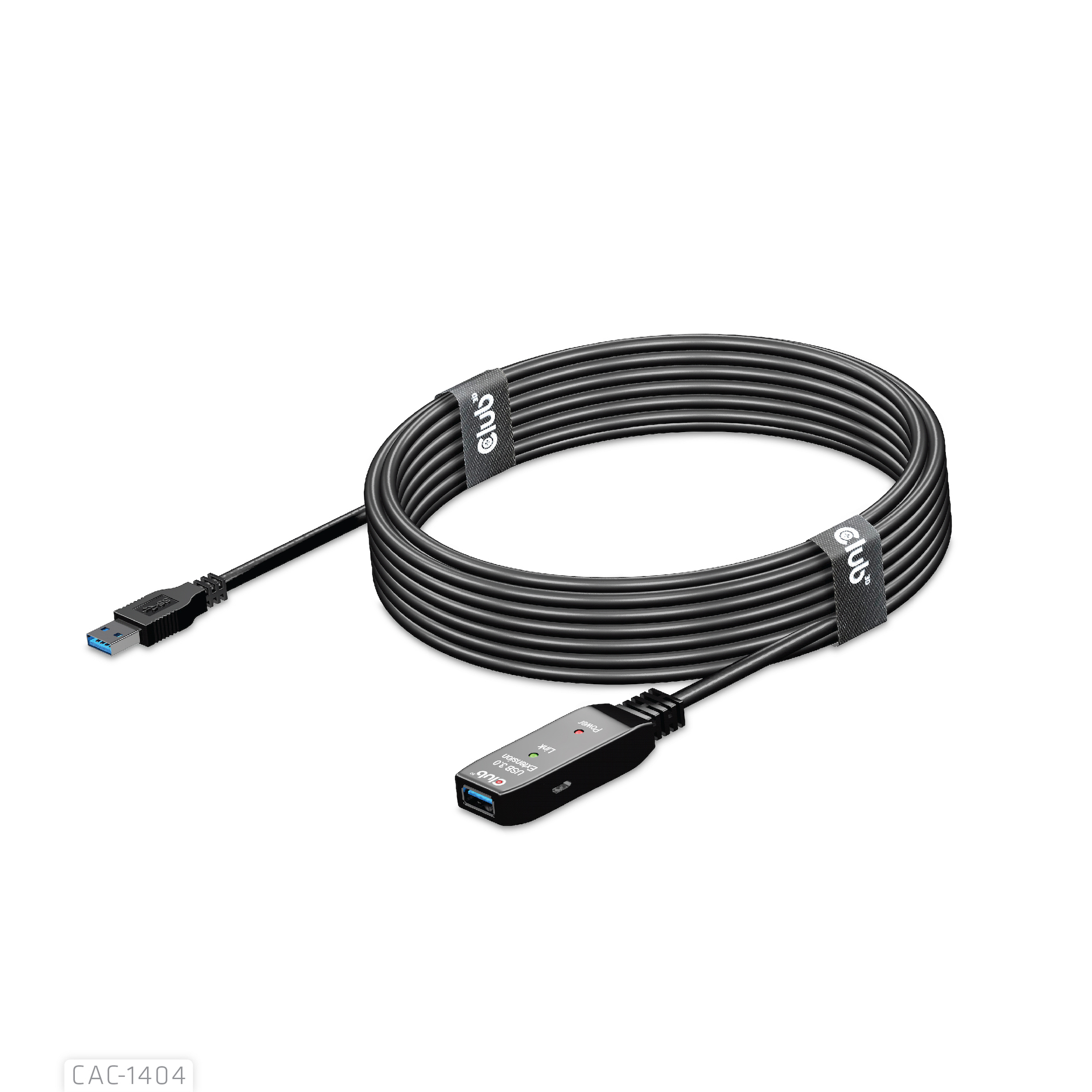 Kabel USB-A - USB-A 5 m Czarny (CAC-1404) – Wydajność i wygoda w jednym