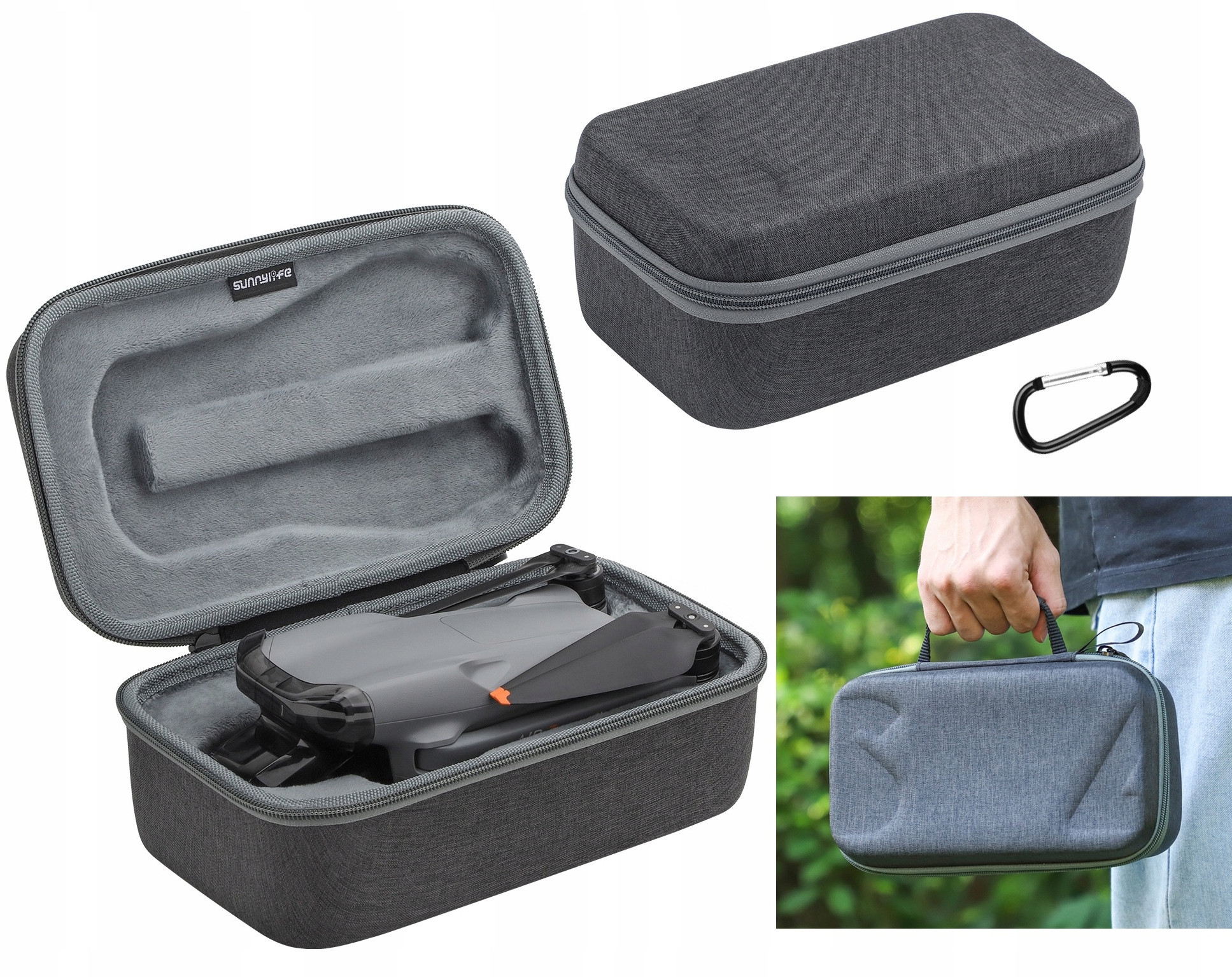 Walizka Pokrowiec Futerał Etui Case Osłona do Drona DJI Air 3S / 3 – Idealna ochrona dla Twojego drona