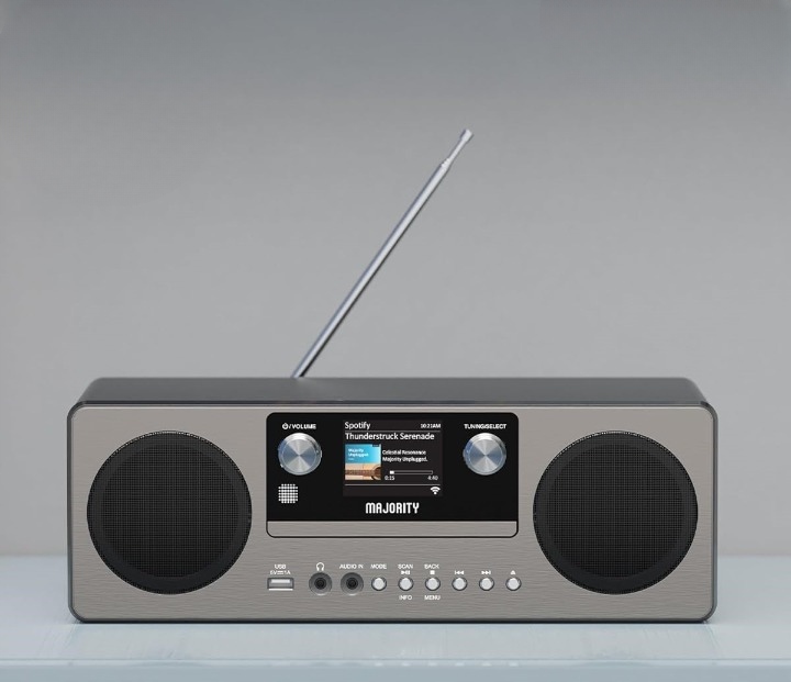 Majority NE-8853 Odtwarzacz CD z radiem internetowym DAB FM Smart Radio – Twoje centrum audio