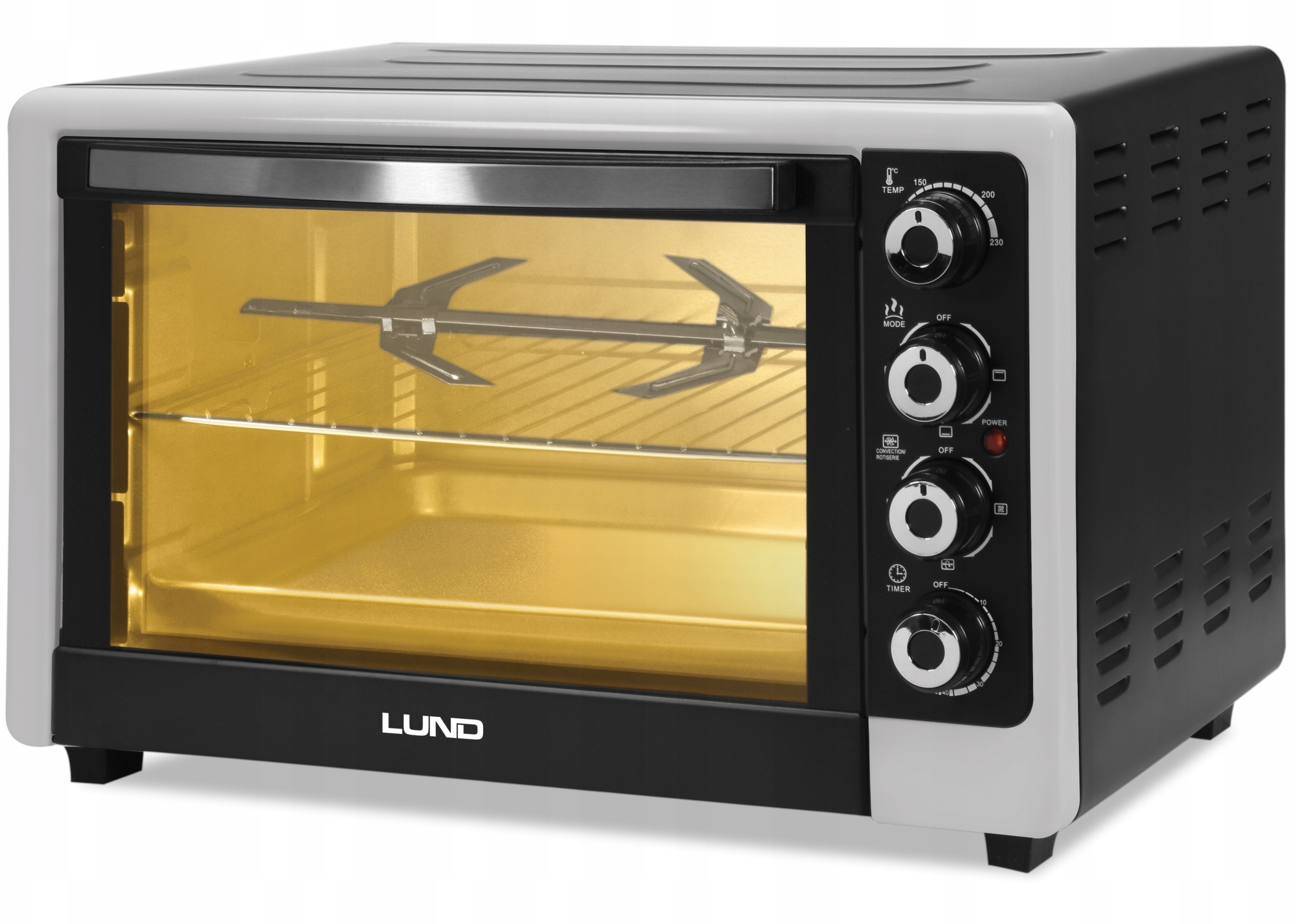 Funkcje pieczenia – Termoobieg, rożen i różne tryby grzania