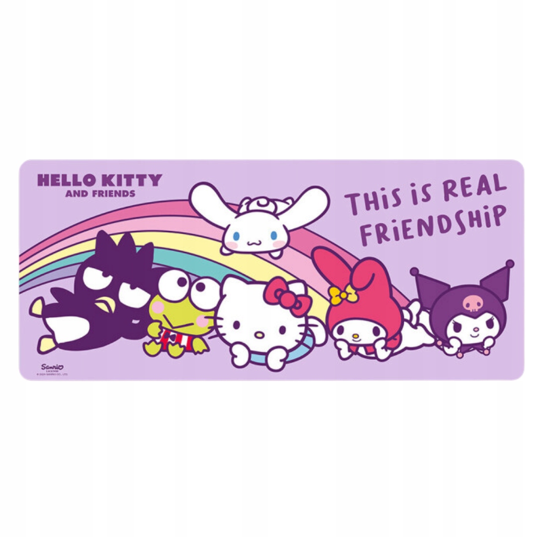 Tęczowy wzór – Idealna dla małych miłośników Hello Kitty