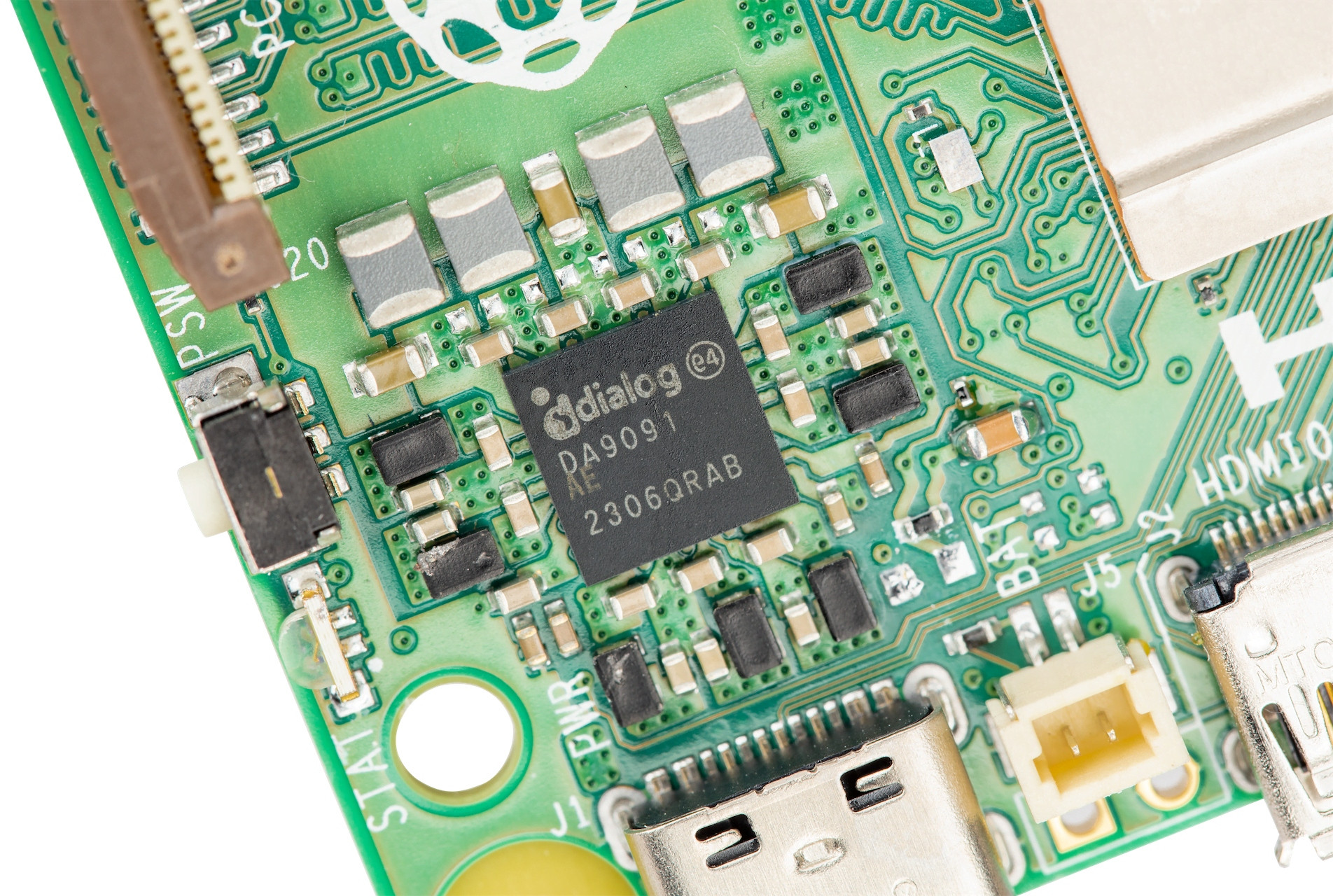 Wydajność procesora BCM2712 z czterema rdzeniami Cortex-A76