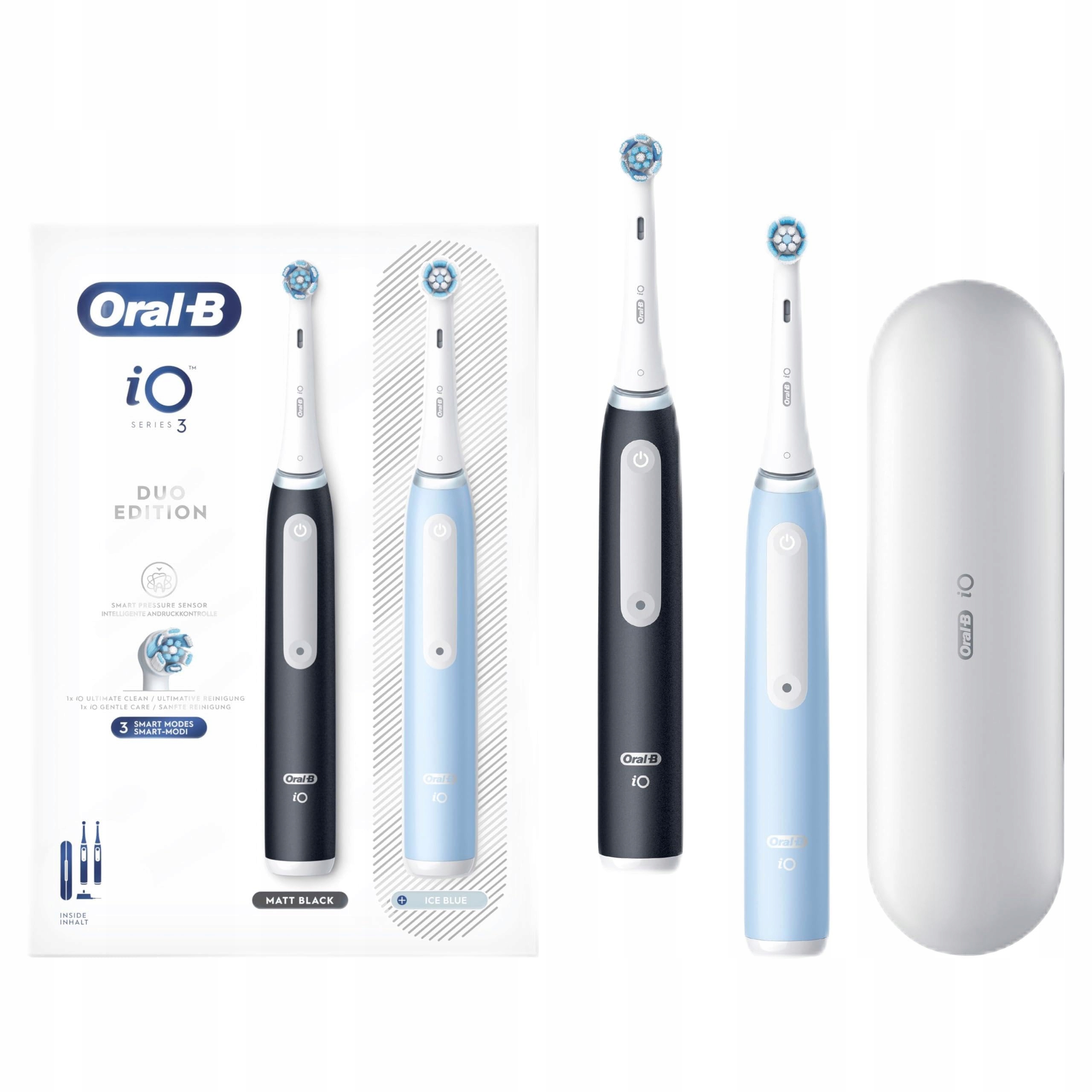 Braun Oral-B iO Series 3N Duo – Elektryczna szczoteczka do zębów dla zdrowego uśmiechu