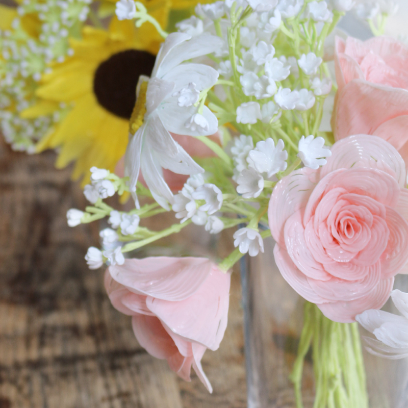 Flower Bouquet szablon