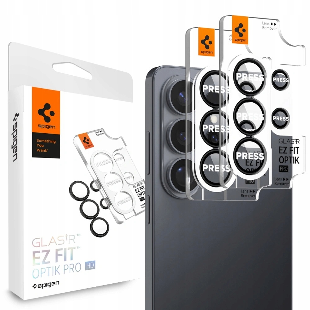 Osłona aparatu Spigen Glas.Tr Ez Fit Optik Pro HD 2-pack na Samsung Galaxy S26 Ultra – Ochrona na najwyższym poziomie