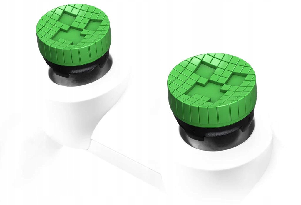 Stylowe nakładki na analogi z motywem Creeper