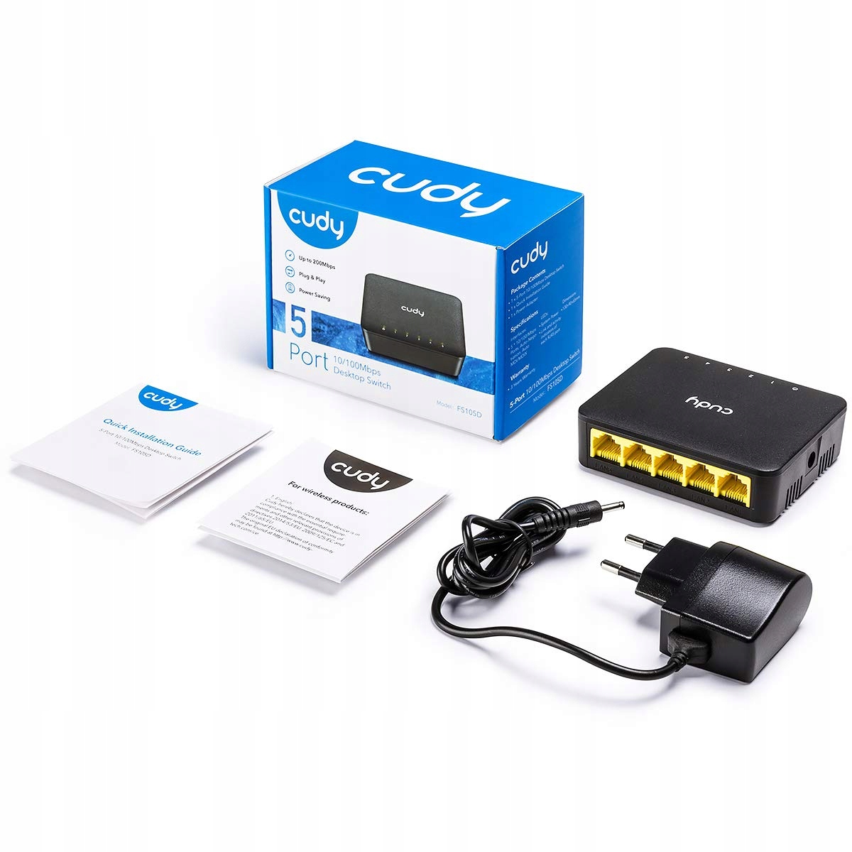 Łatwe w użyciu urządzenie Plug & Play