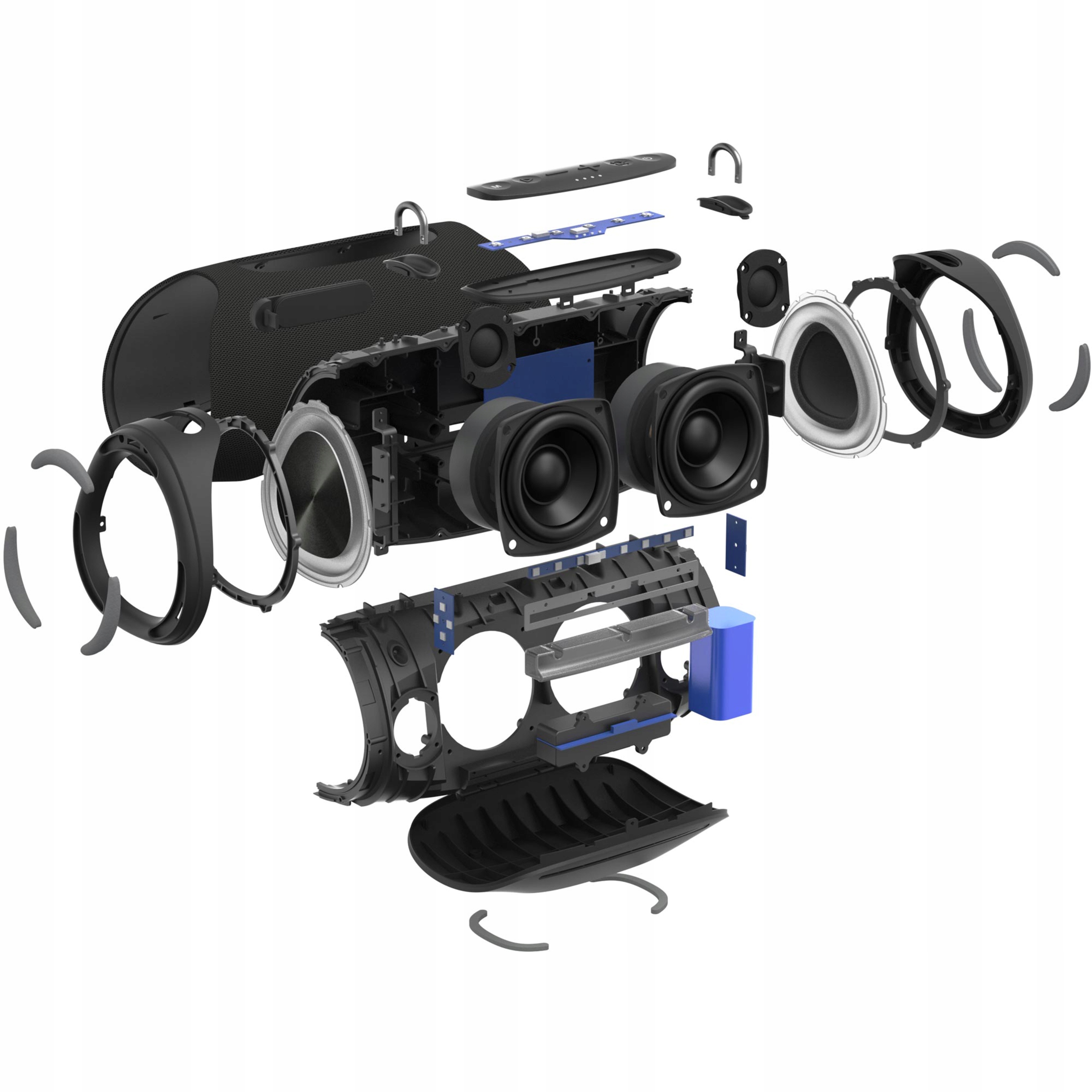 Wbudowane funkcje – Powerbank 5 V/2 A i AUX