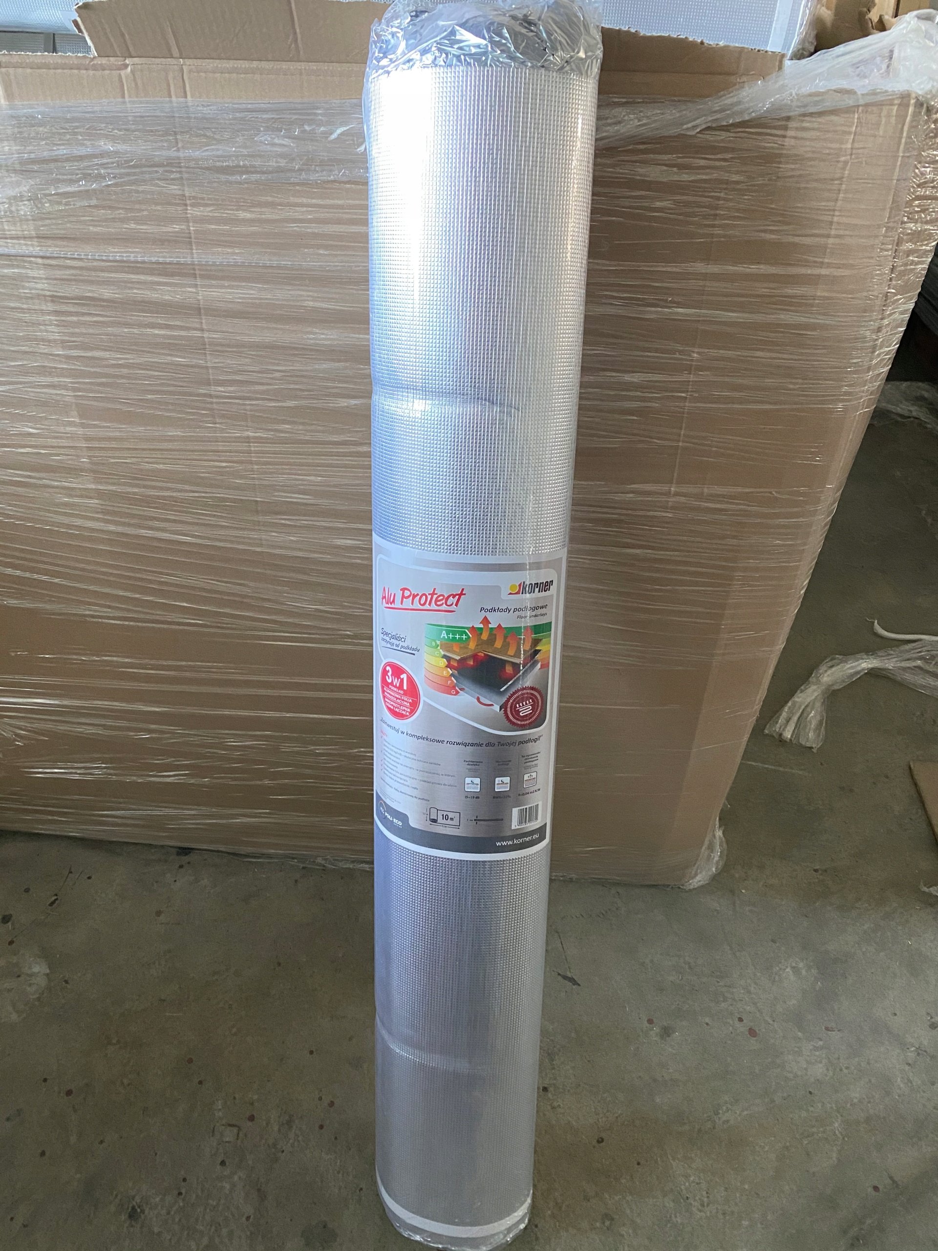 Zintegrowana folia paraizolacyjna – gotowy do użycia