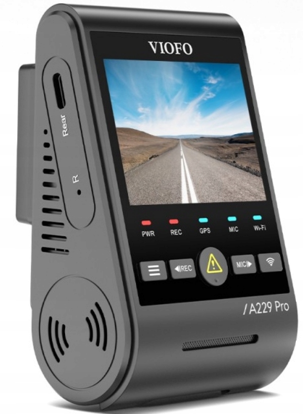 Wideorejestrator VIOFO A229 PRO 1CH-G GPS – Twoje oczy na drodze