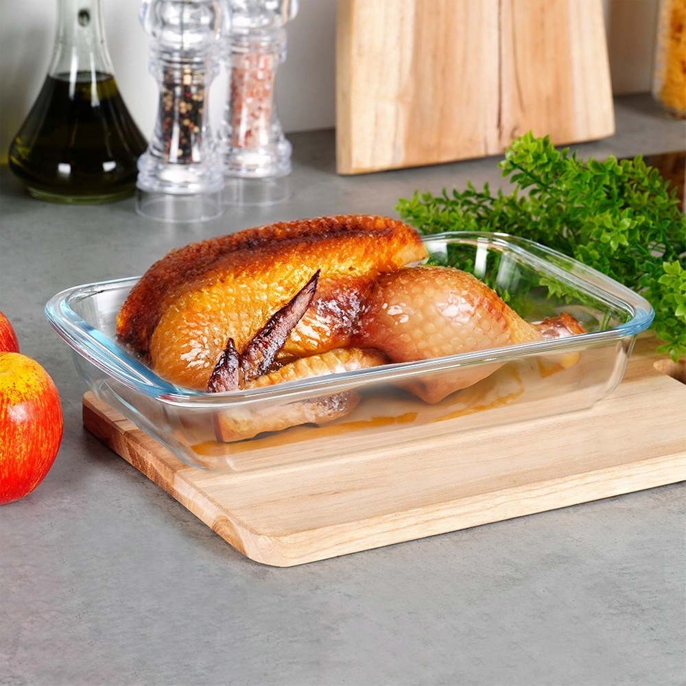 Uniwersalne zastosowanie – Doskonałe do zapiekania mięs, lasagne i warzyw