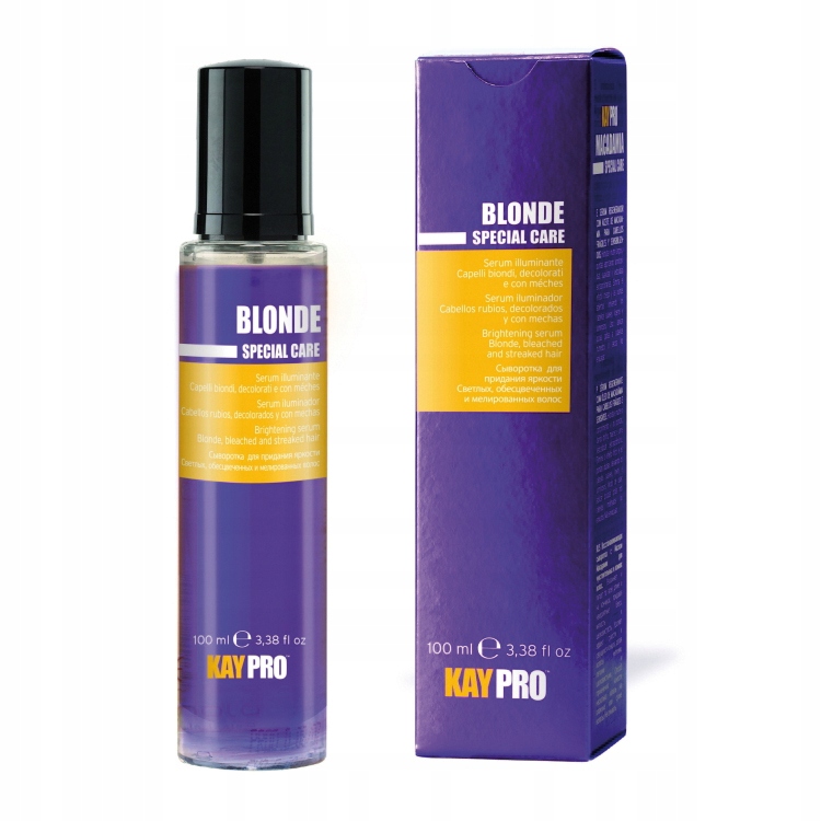 KayPro Blonde Serum do włosów rozjaśnianych 100ml – Idealna pielęgnacja dla blondynek