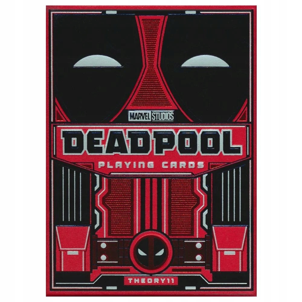 Premium jakość kart do gry inspirowana Deadpoolem