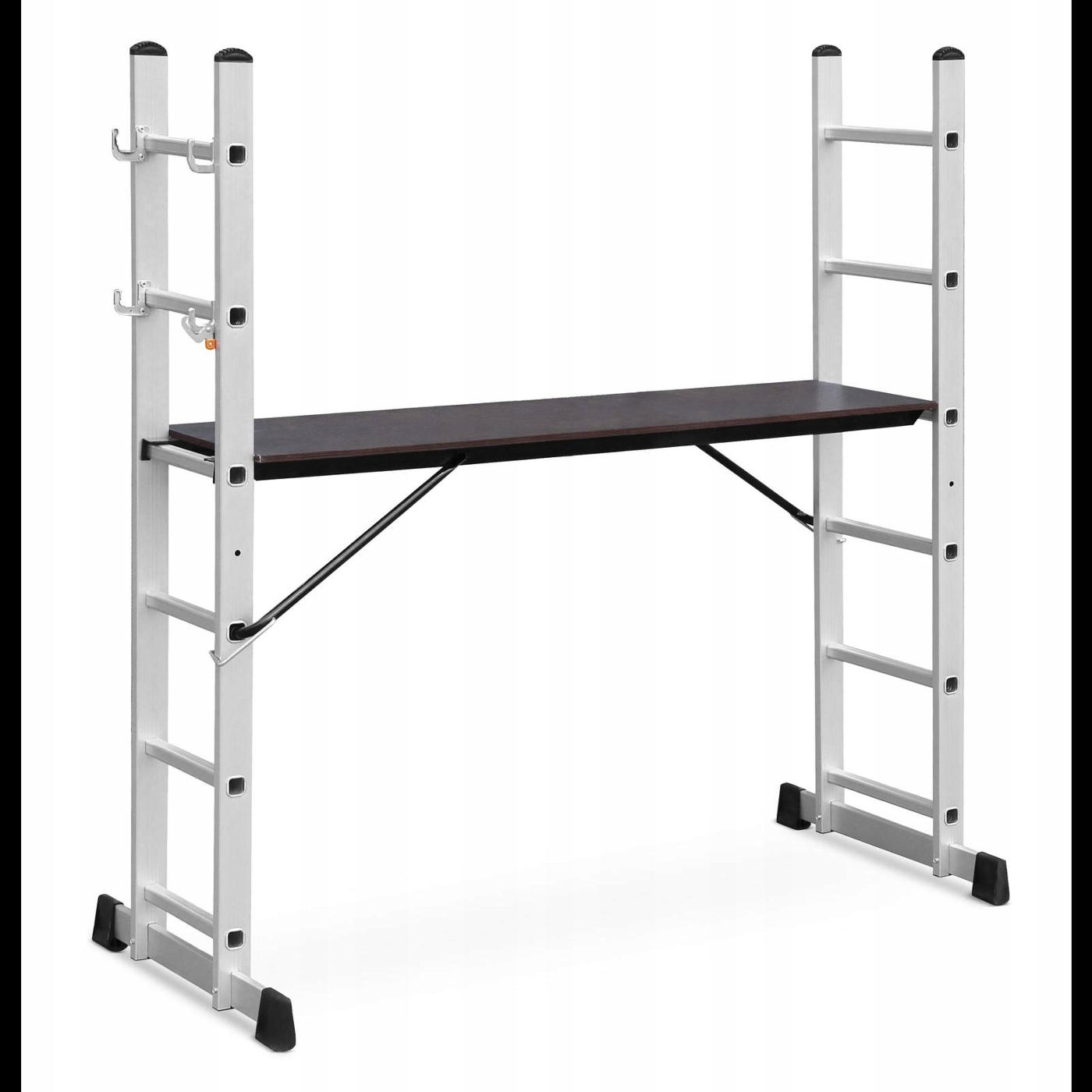 Rusztowanie drabinowe składane 3w1 do 2.73 m MSW – Wszechstronność i bezpieczeństwo w pracy