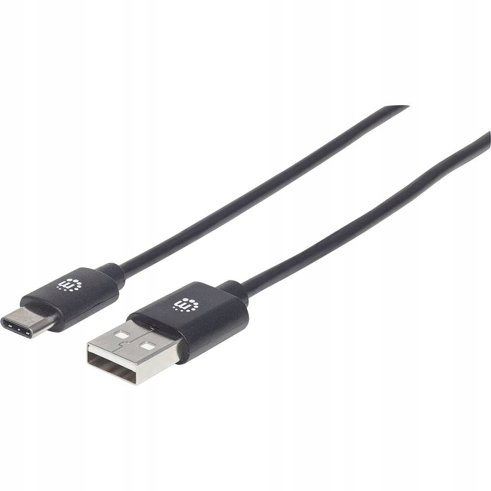 Kabel USB-A - USB-C 3 m Czarny (354936) – Idealne połączenie dla Twoich urządzeń
