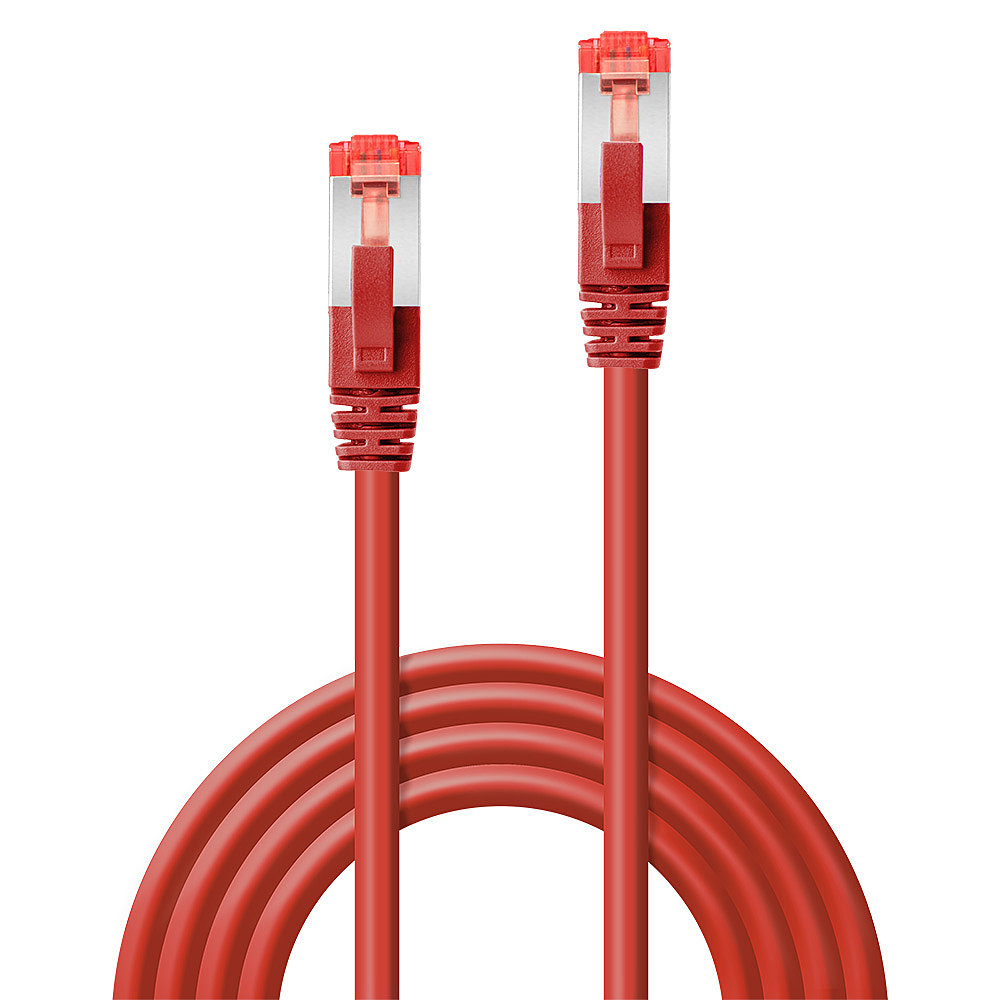 Lindy Rj45/Rj45 Cat6 1.5m kabel sieciowy Czerwony &ndash; Wysoka jakość połączeń