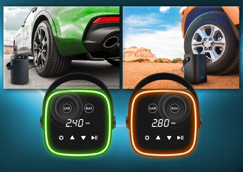 Dwie opcje zasilania – Akumulator i 12V dla pełnej mobilności