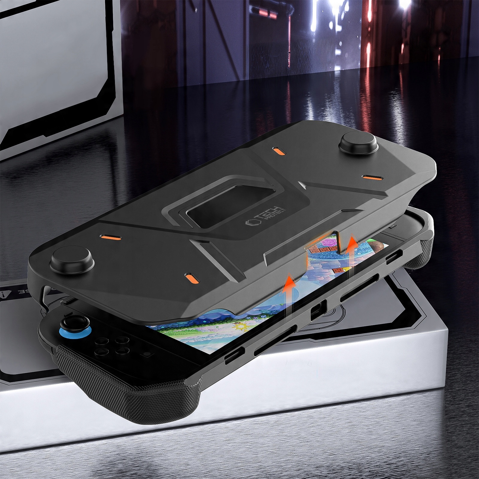 Ergonomiczny uchwyt dla komfortu podczas długich sesji