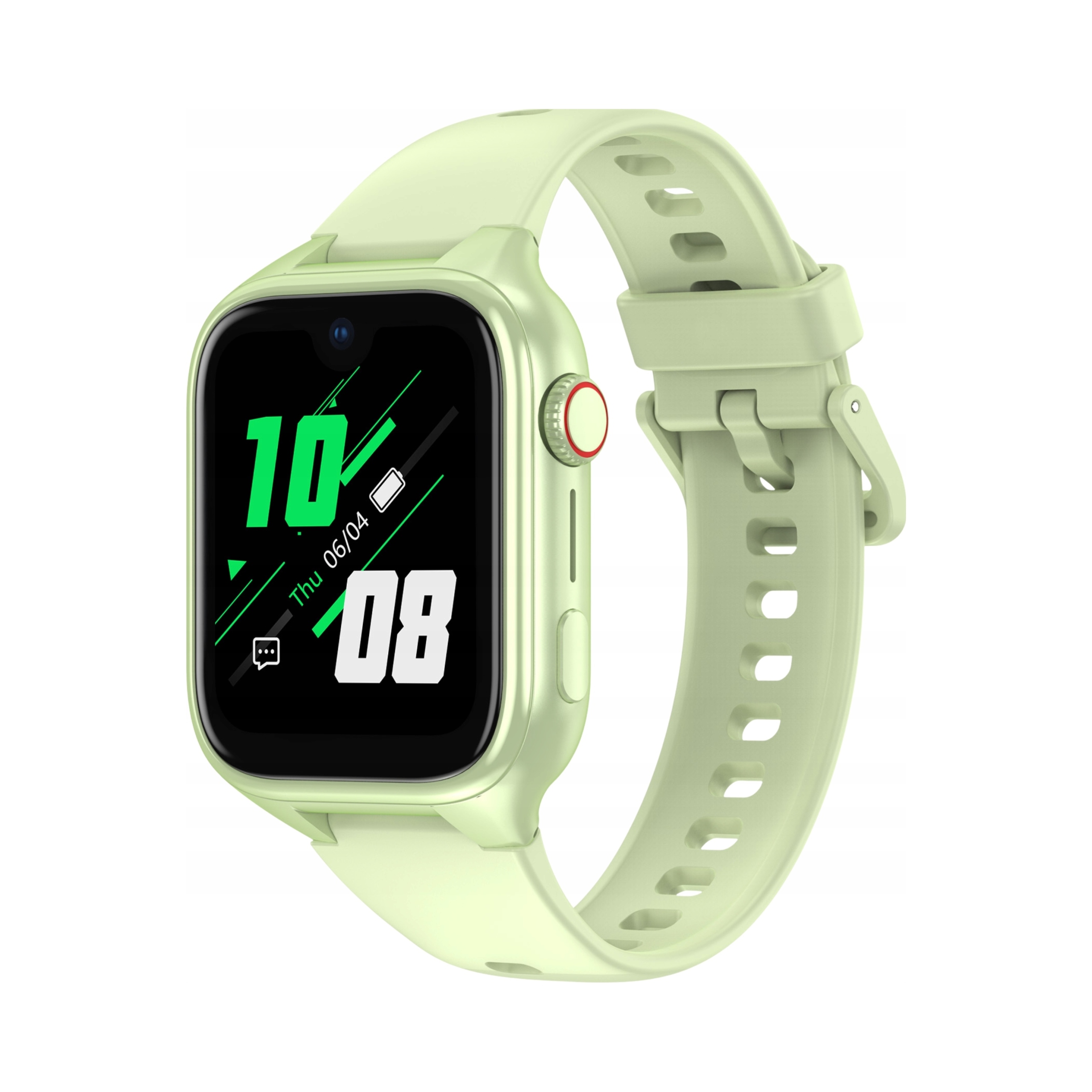 STELIO Smartwatch dla dzieci JUNIOR PRO AI 4G GPS pistacjowy – Bezpieczny towarzysz dla Twojego dziecka