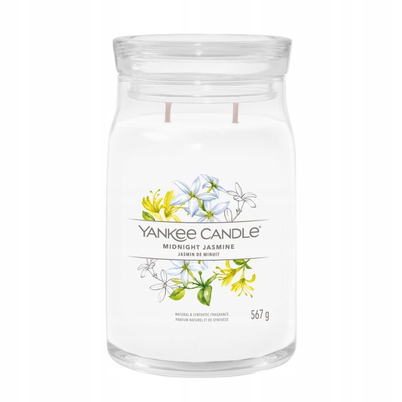Świeca sojowa Yankee Candle Signature Midnight Jasmine – Idealny zapach do Twojego wnętrza
