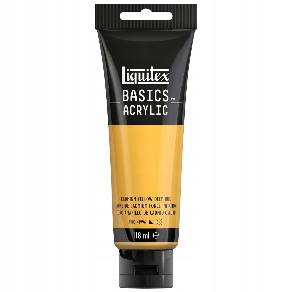 SmartMax Basics 118Ml - Żółta kadmowa ciemna (nr 163) – Idealna do kreatywności