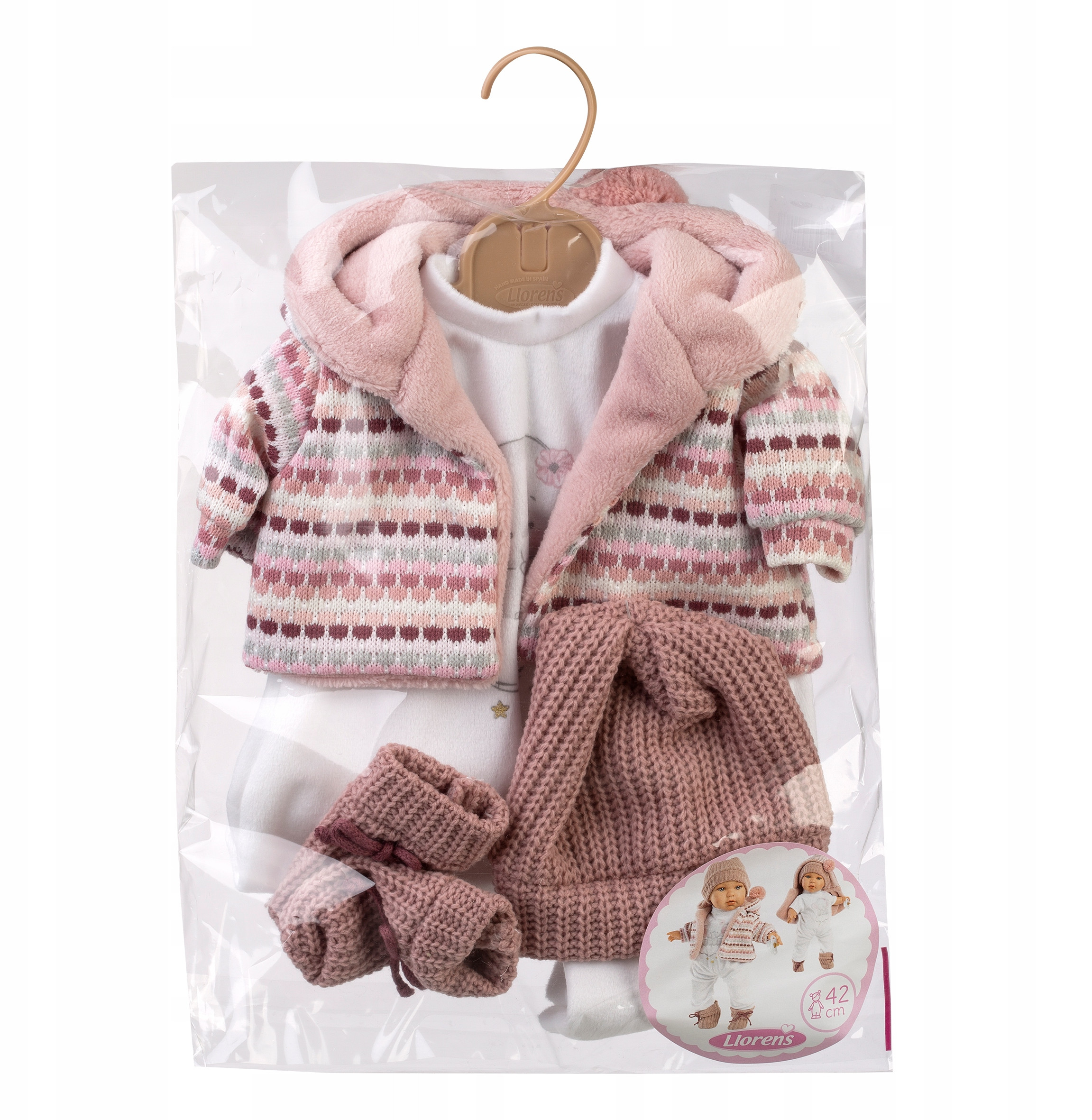Llorens V9-42406 Sukienka dla lalki – Stylowy zestaw dla małych dziewczynek