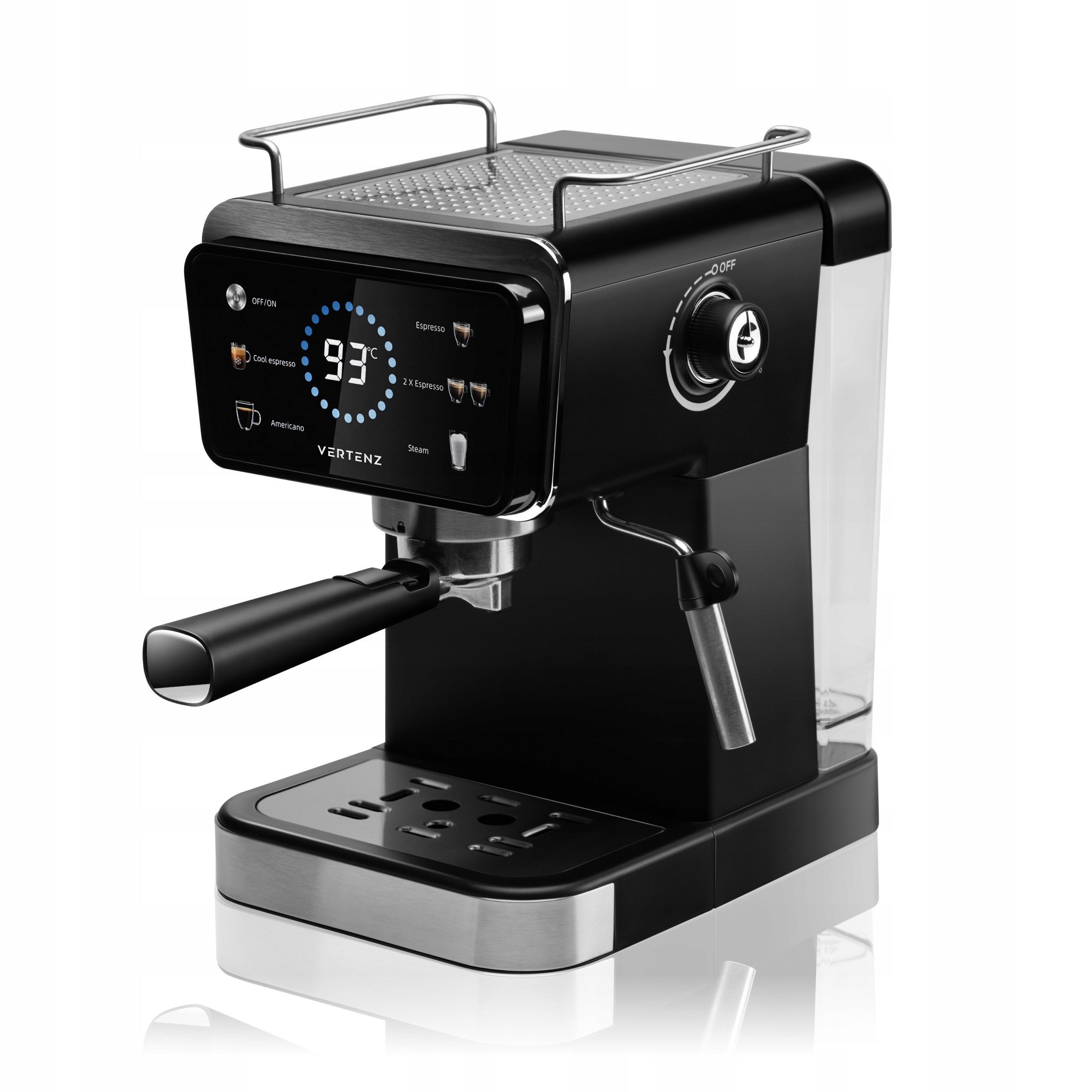 Kolba z podwójnym dozownikiem – Przygotuj dwie filiżanki jednocześnie