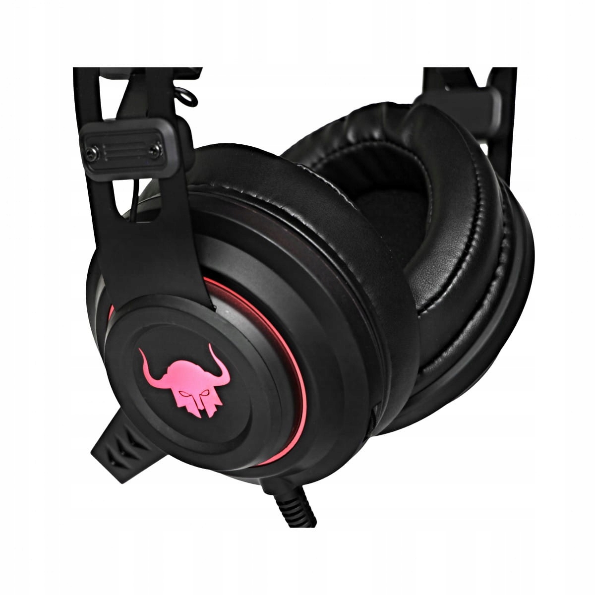 Stylowe podświetlenie z czerwonym logo Red Fighter