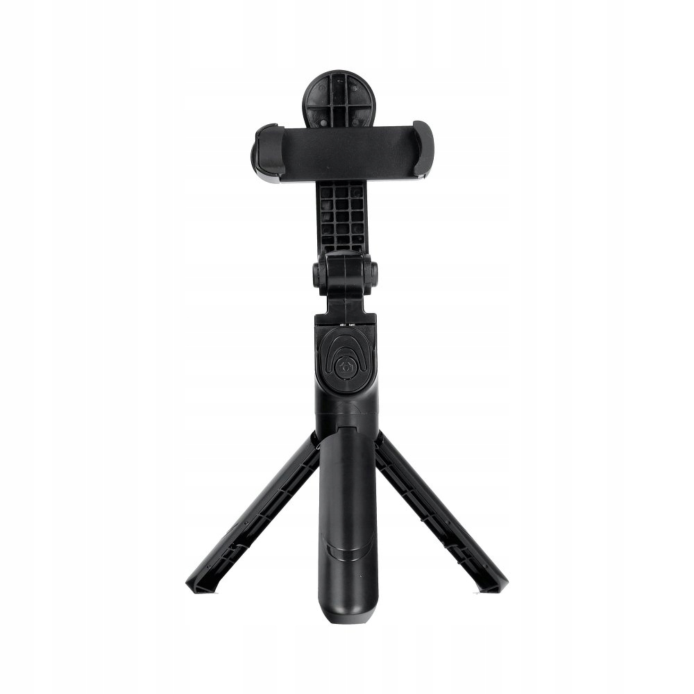 Zestaw / uchwyt selfie z pilotem na bluetooth triopod z lusterkiem czarny SSTR-11 – Idealny towarzysz do zdjęć