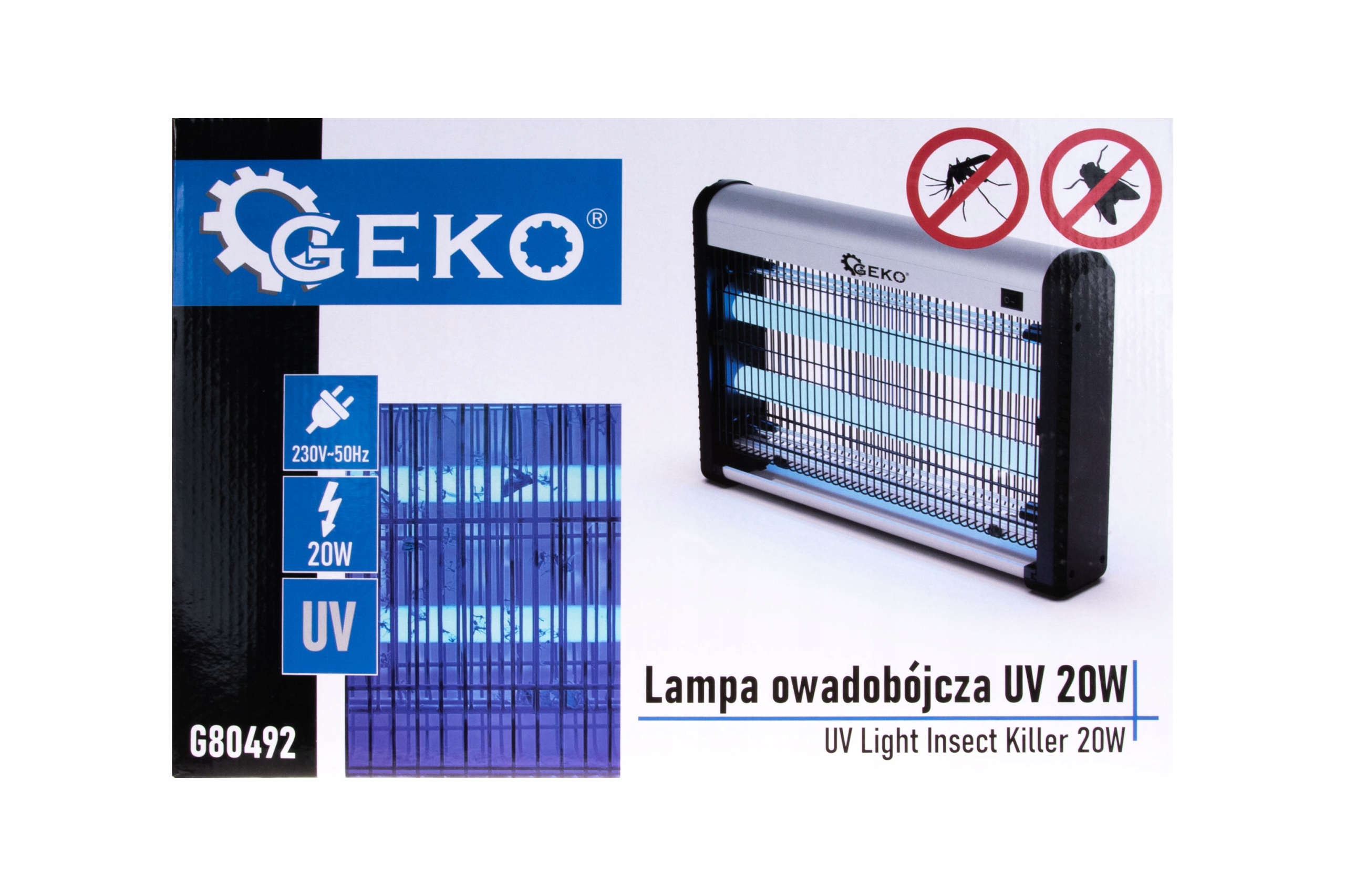 Lampa owadobójcza UV 20W – Skuteczna ochrona przed owadami