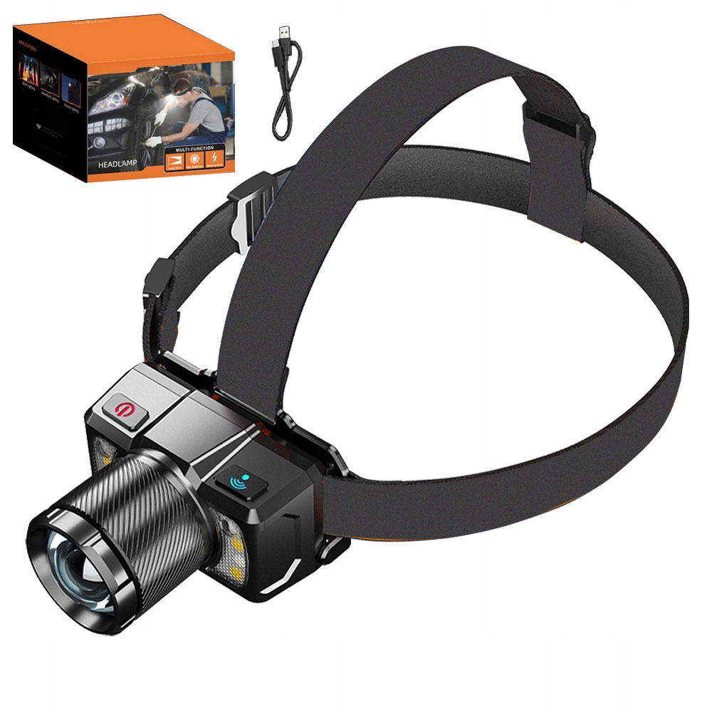 Latarka czołowa Medialove HL25 LED ZOOM – Niezawodne źródło światła w każdej sytuacji