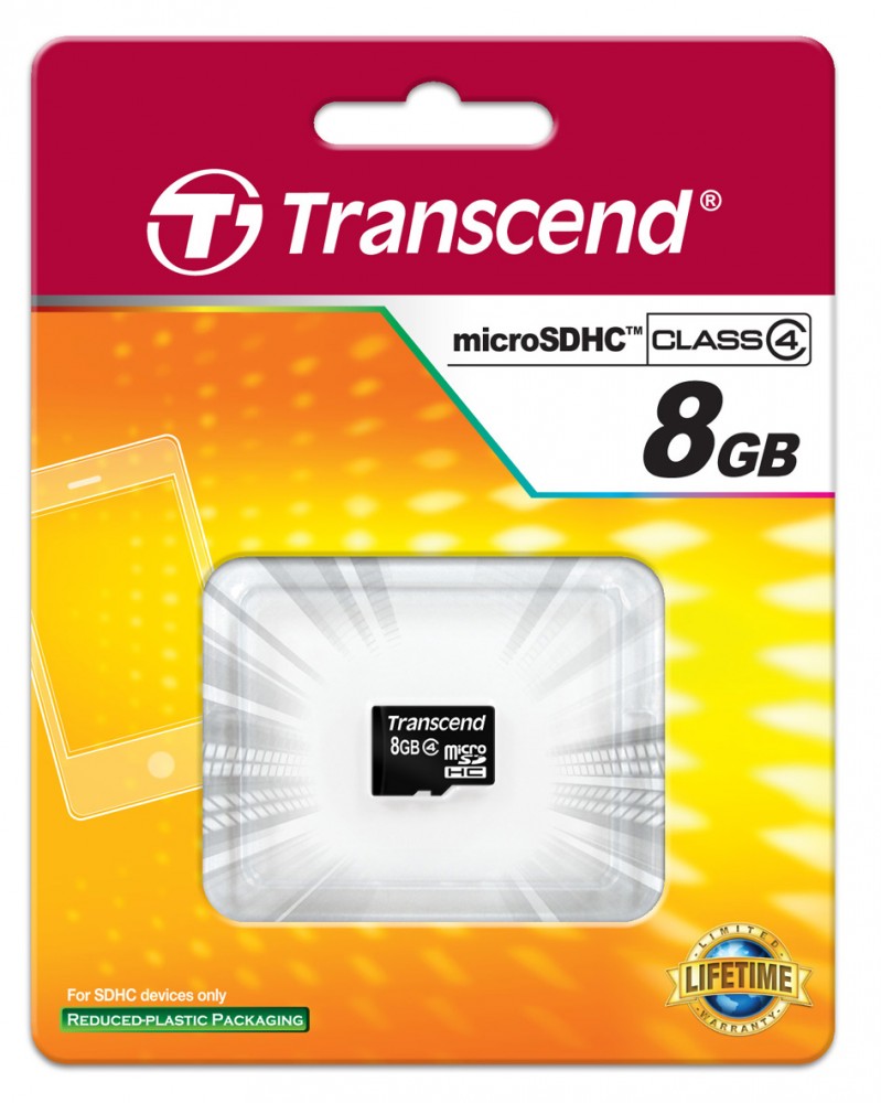 MicroSDHC 8 GB Class 4 (TS8GUSDC4) – Wydajna karta pamięci do Twojego urządzenia