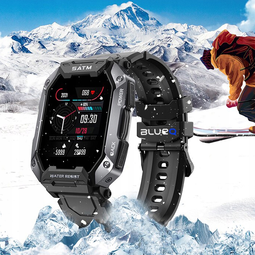 SMART WATCH ARMY D20 BLACK – Twój niezawodny towarzysz w aktywnym stylu życia