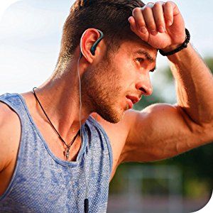 Motorola Earbuds, wodoodporne słuchawki douszne sportowe czarne (SH8 BK)