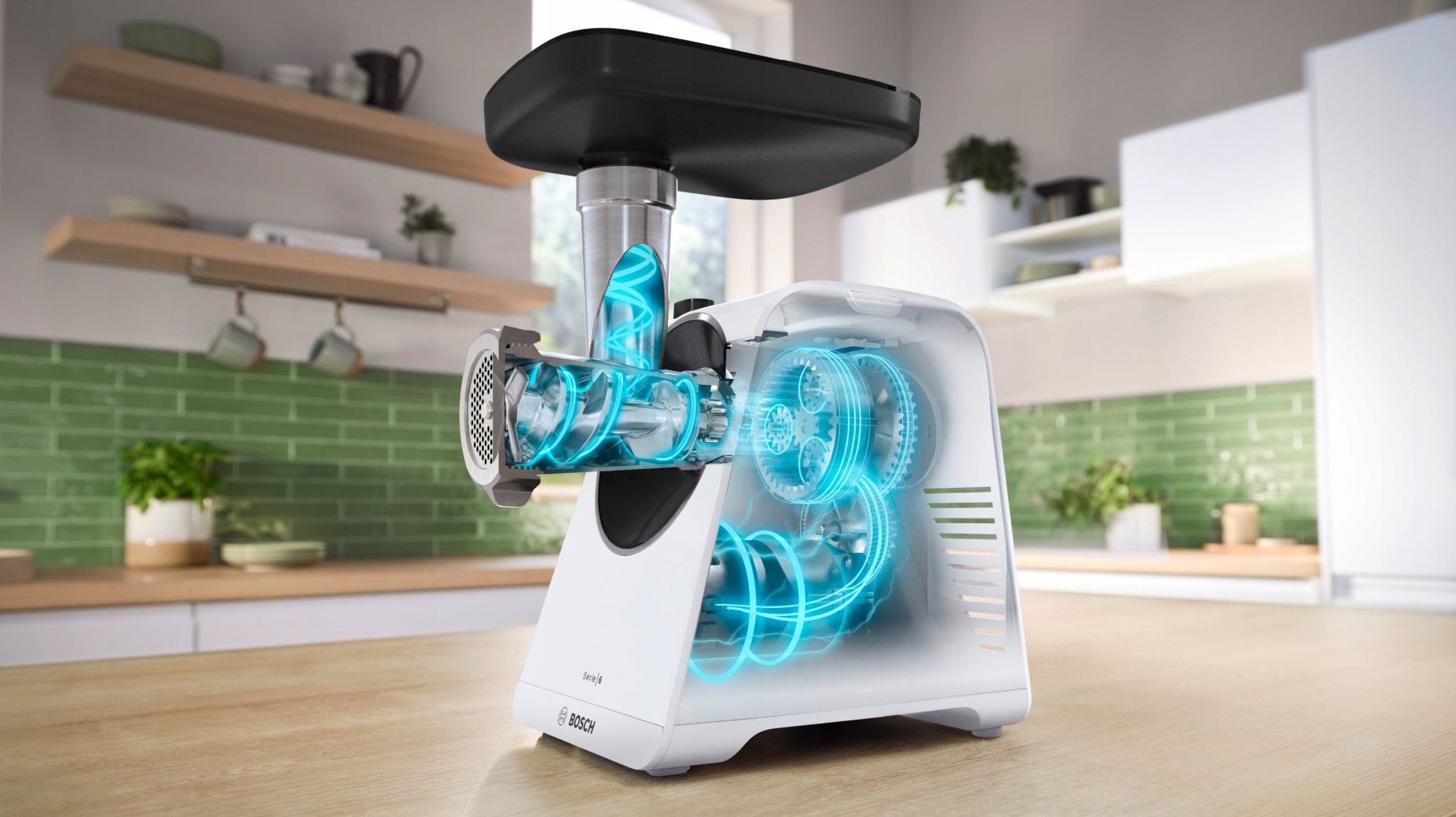 Szybkie mielenie – Przetwarzaj do 3,5 kg mięsa w minutę