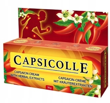 Capsicolle Krem z naturalną kapsaicyną 50g – Skuteczna ulga w bólu