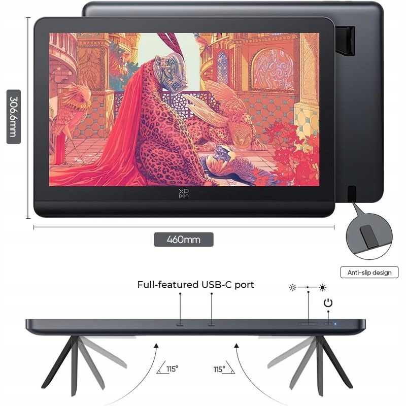 Wyświetlacz 4K o przekątnej 18,4 cala