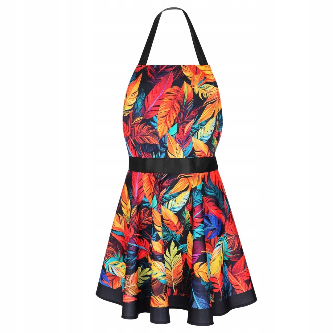 Kobiecy i praktyczny fartuszek do gotowania