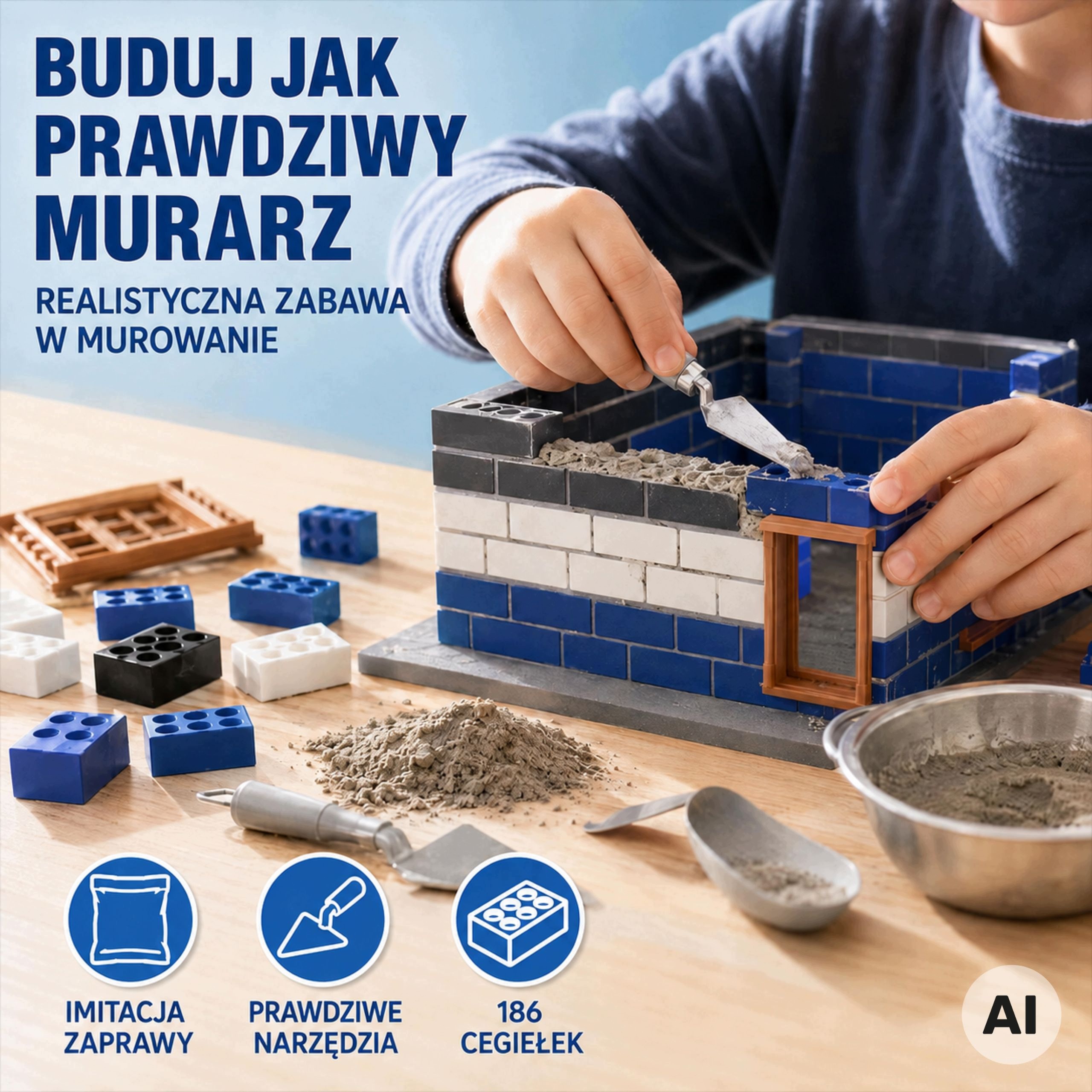 Edukacyjna zabawka DIY – Buduj jak prawdziwy architekt