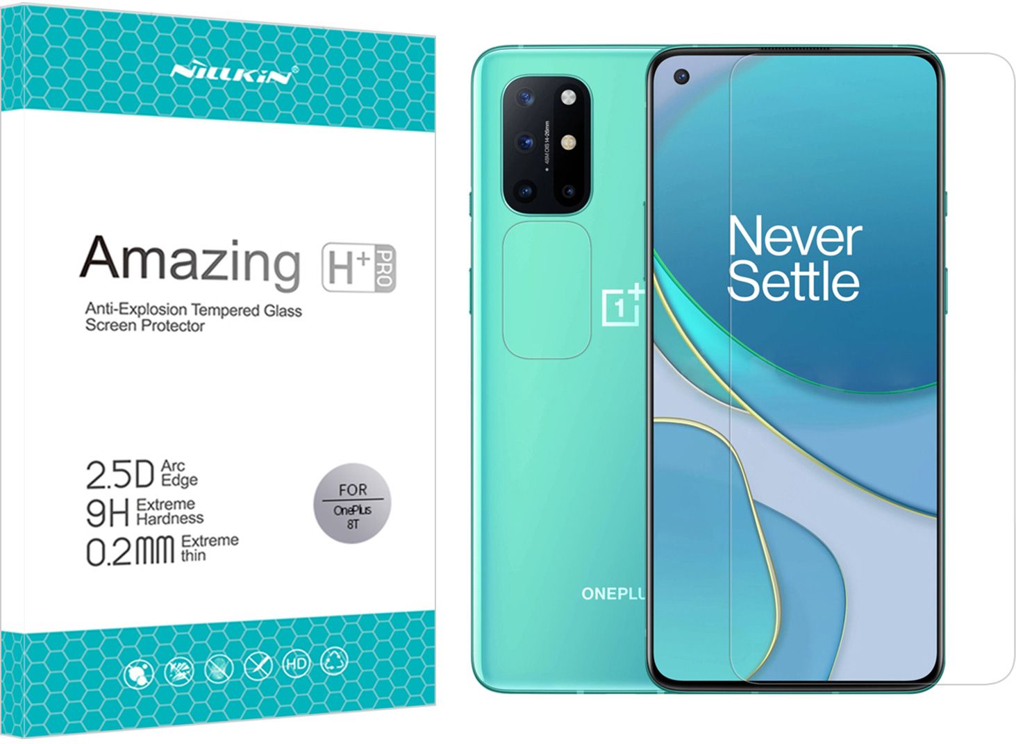 Szkło hartowane NILLKIN H+ PRO dla OnePlus 8T -