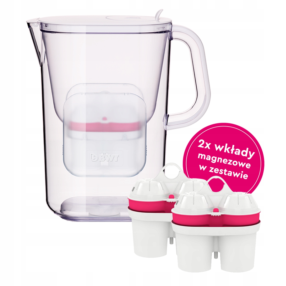 Dzbanek filtrujący BWT Aqualizer 2,6l – Nowoczesna filtracja w Twoim domu