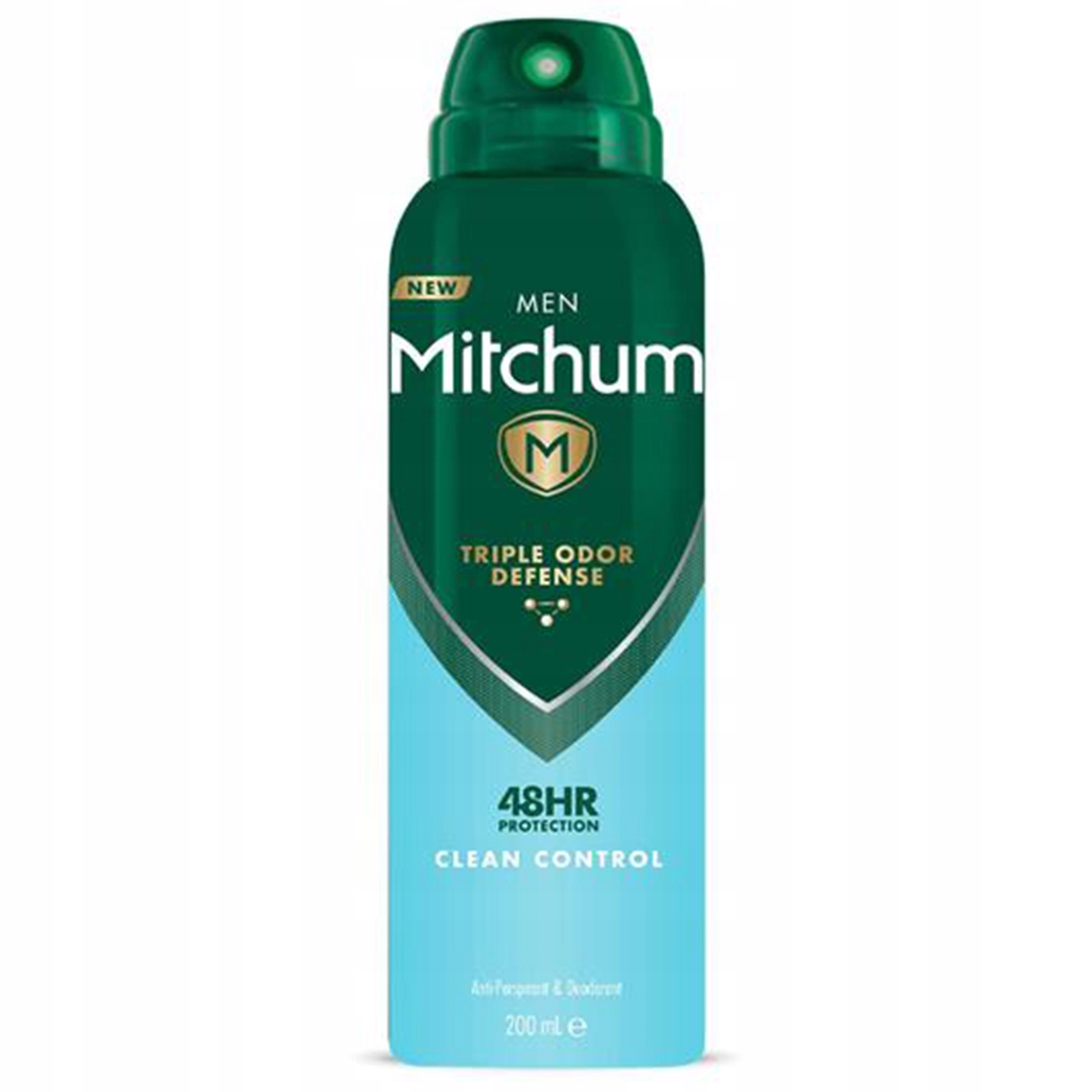 Mitchum Men Triple Odor Defense Clean Control – Antyperspirant w Sprayu 200ml dla Mężczyzn