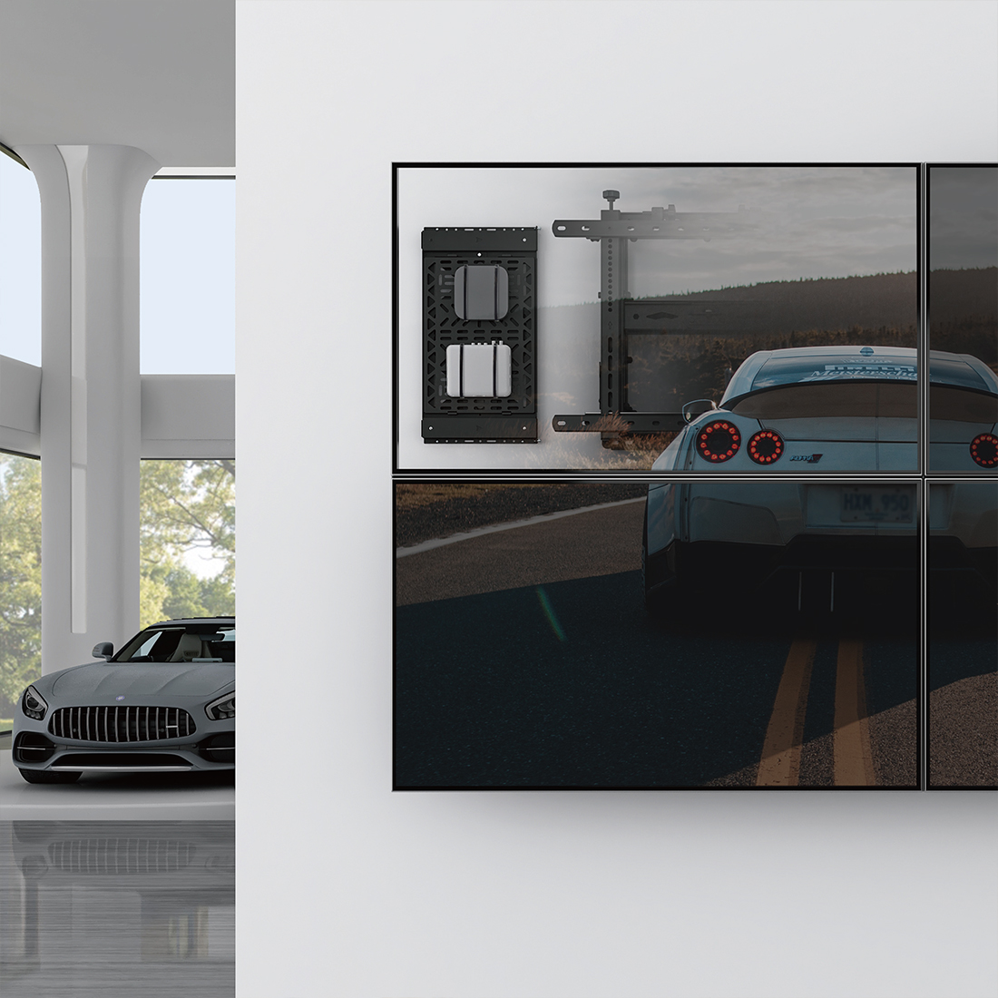 Składany design – Eleganckie ukrycie urządzeń AV