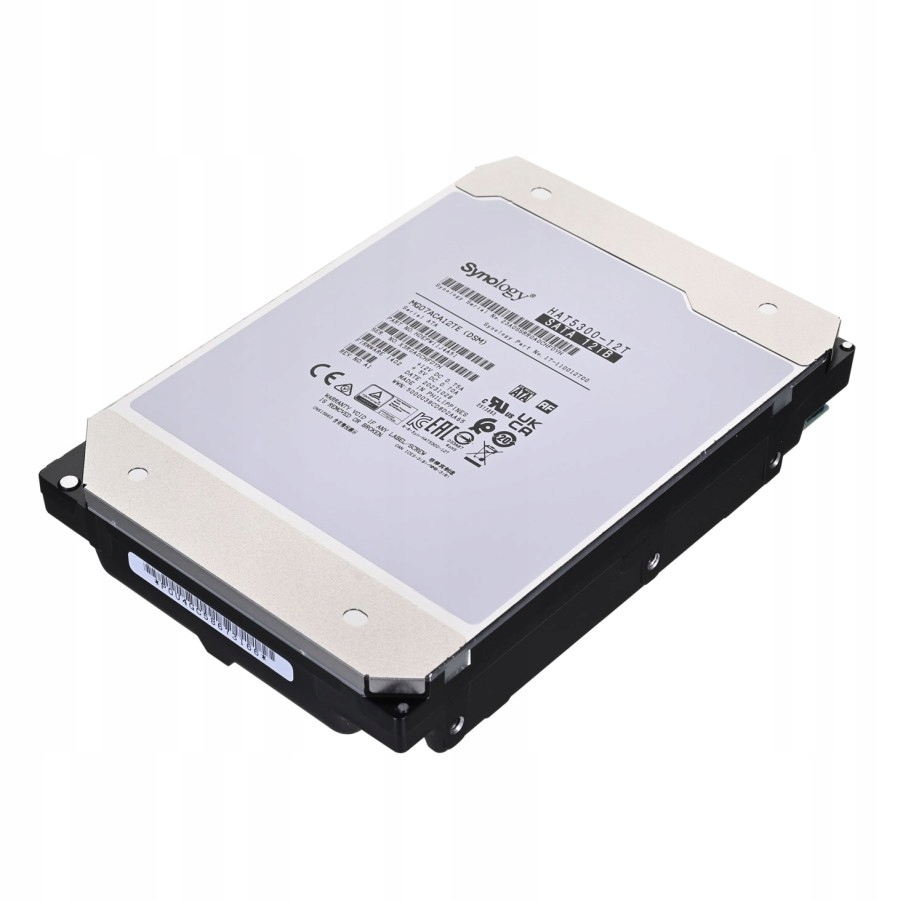 Dysk HDD Synology HAT5300-12T 12TB 3.5' SATA – Wydajność i niezawodność dla Twojego NAS