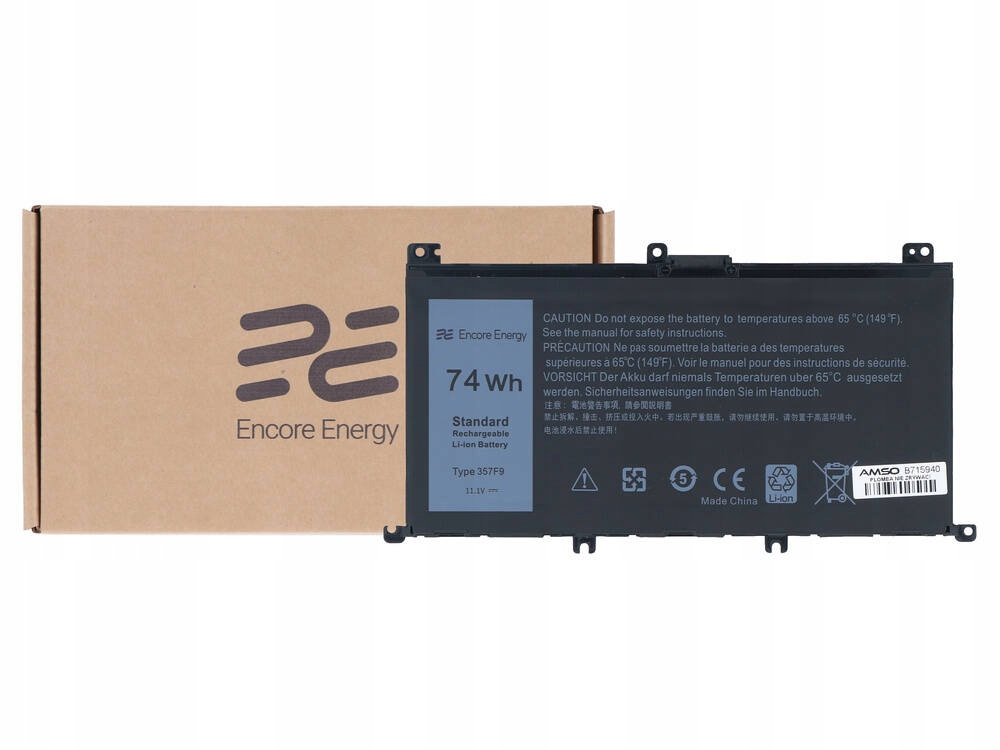 Bateria Encore Energy 357F9 do laptopa Dell Inspiron 15 – Wydajność i niezawodność