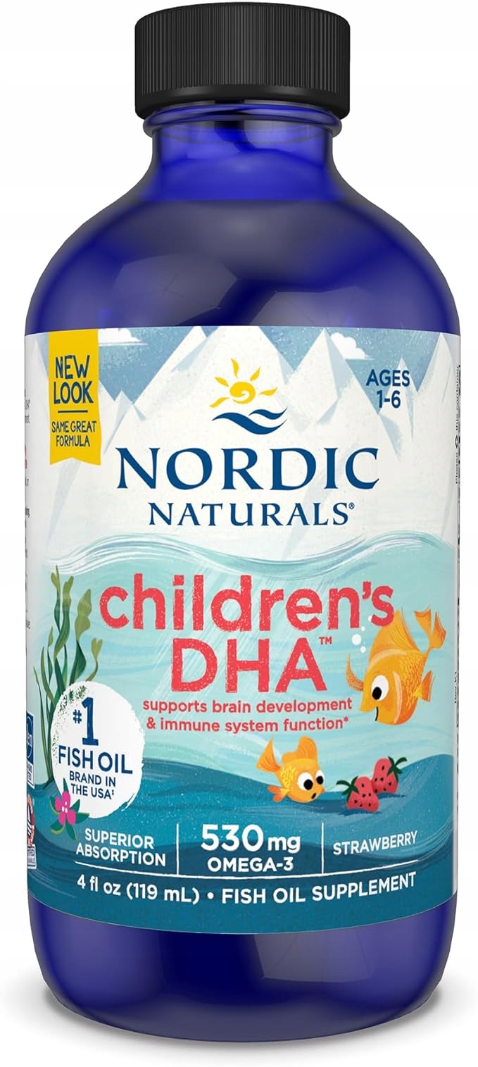 Alkotest NORDIC NATURALS Children DHA Omega-3 – Suplement diety dla zdrowego rozwoju dzieci