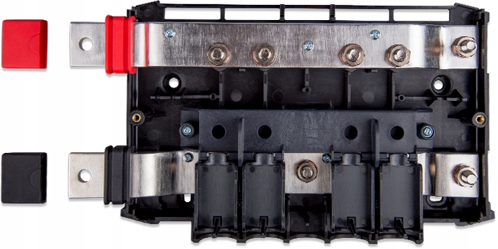 Modułowa szyna zbiorcza DC – Łatwe połączenie z bankami akumulatorów