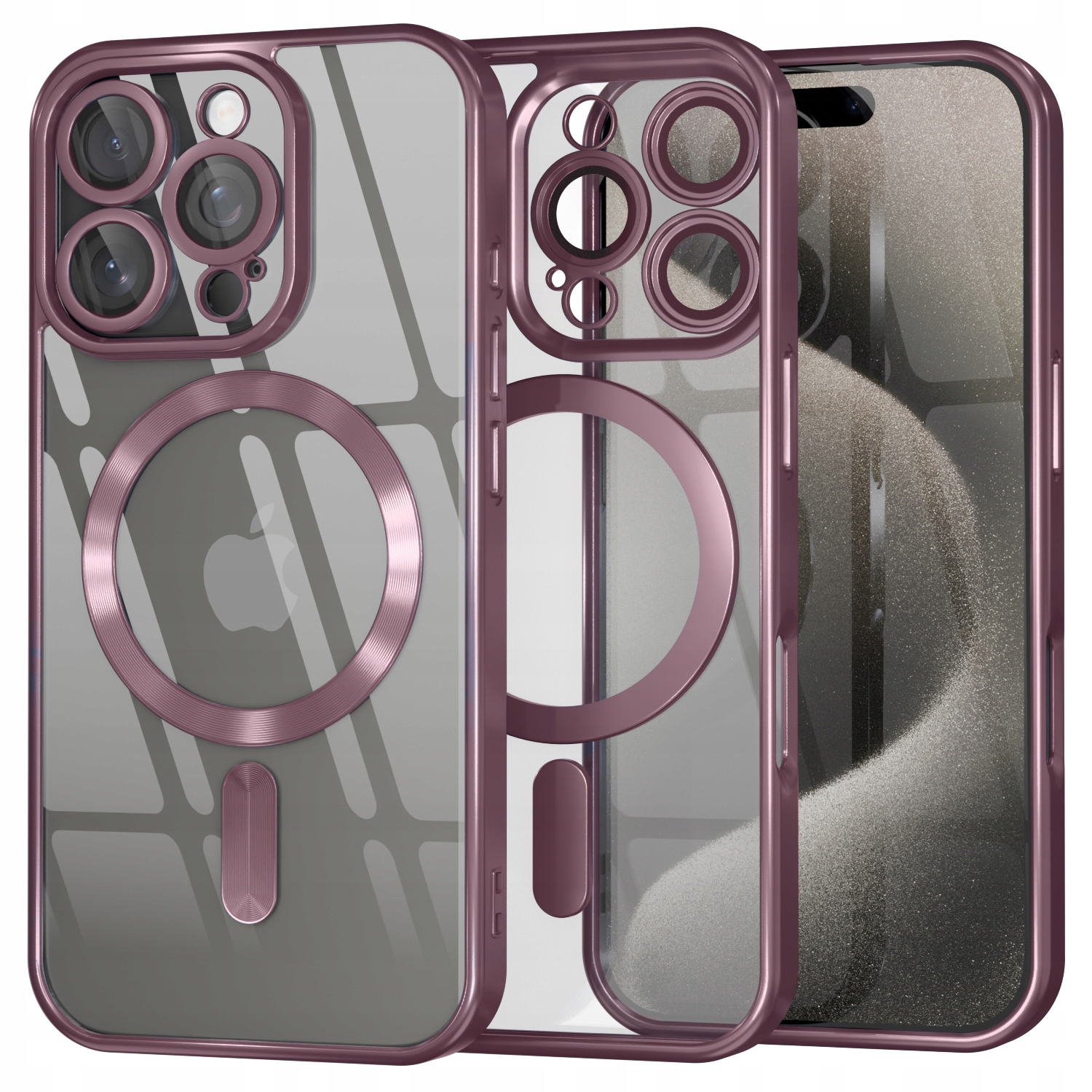 Etui Supero TPU Acrylic z MagSafe do iPhone 16 Pro – Elegancka ochrona dla Twojego telefonu